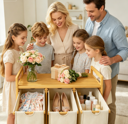 2026 Mother’s Day Idea: Hide Gifts in a Laundry Basket – The Sweetest Surprise for Mom
